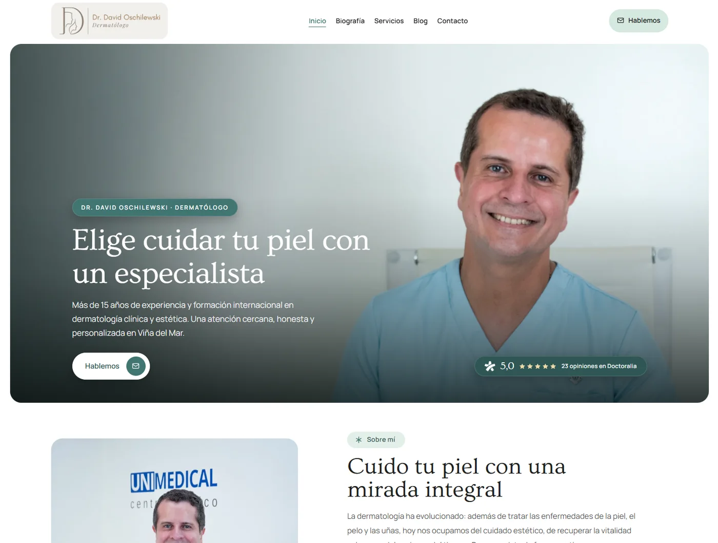 Caso de migración: Dr. David Oschilewski